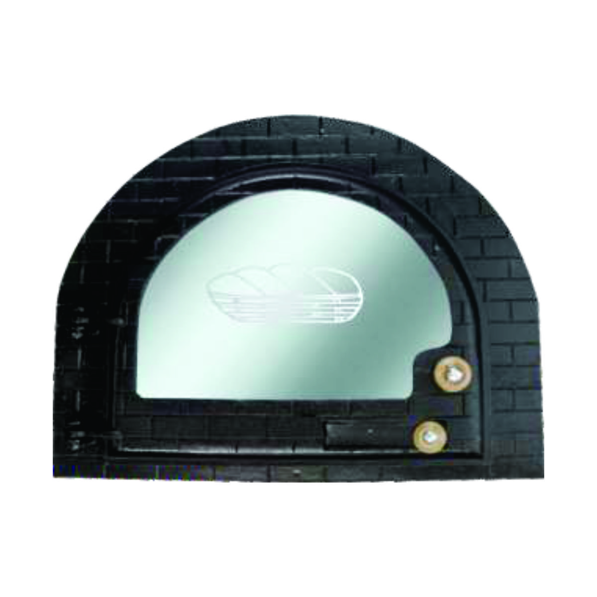 Porta de Forno Pizza de Ferro vidro