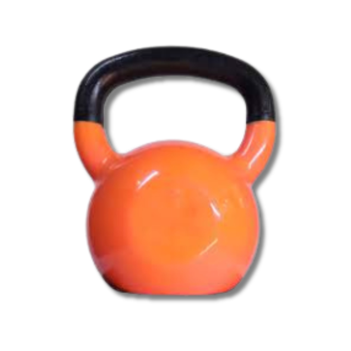 Kettlebell-Emborrachado com Alça Pintada